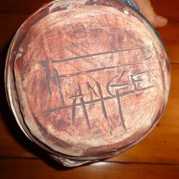 New Pottery Bowl Blues/Browns - Picture 8 of 8